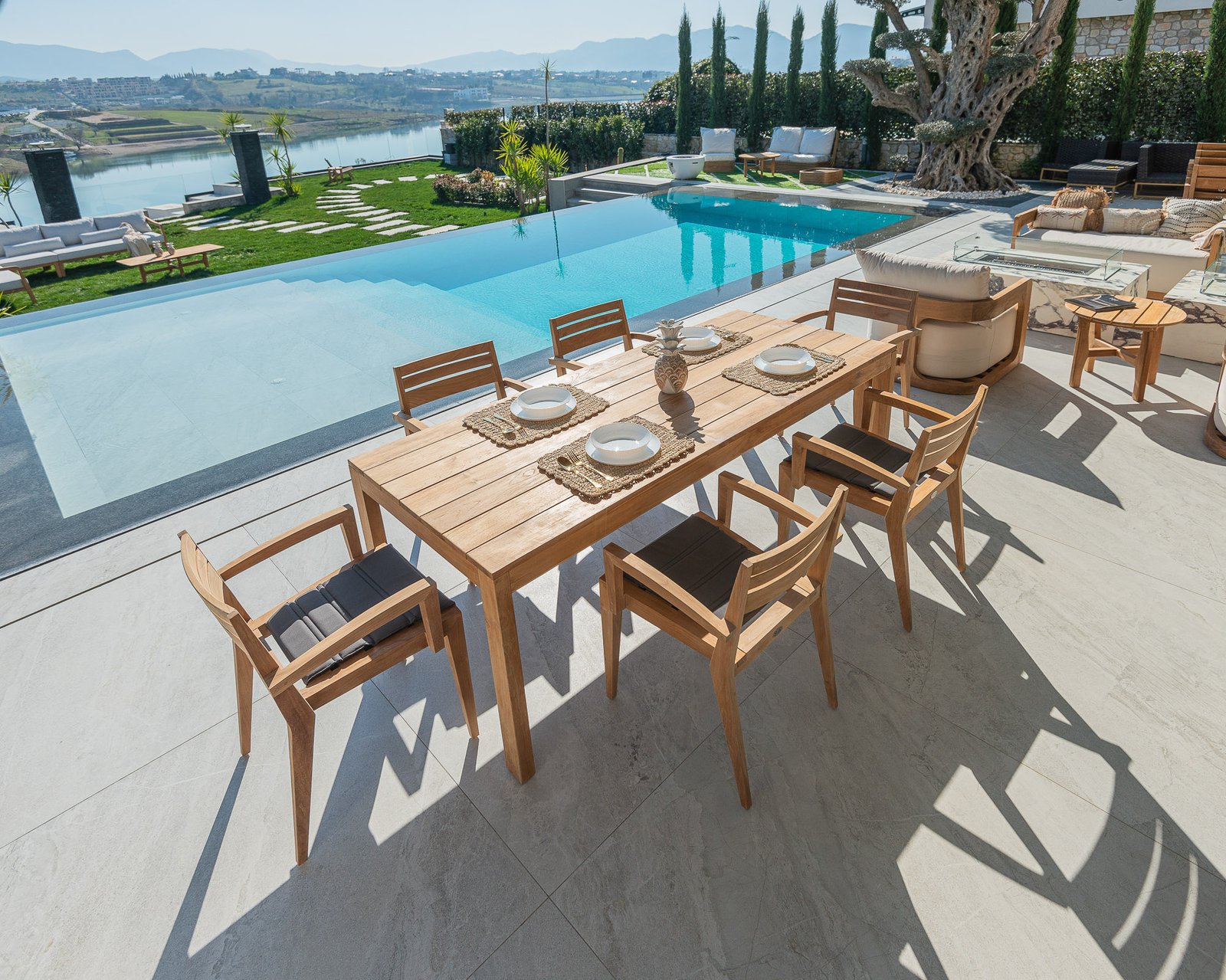 SABATU  DINING TABLE & JADE ARM CHAIR Thumbnail